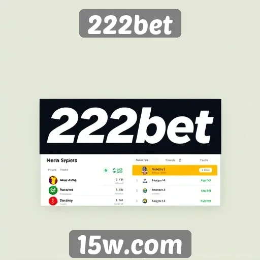 Plataforma 222bet se destaca pelo design intuitivo